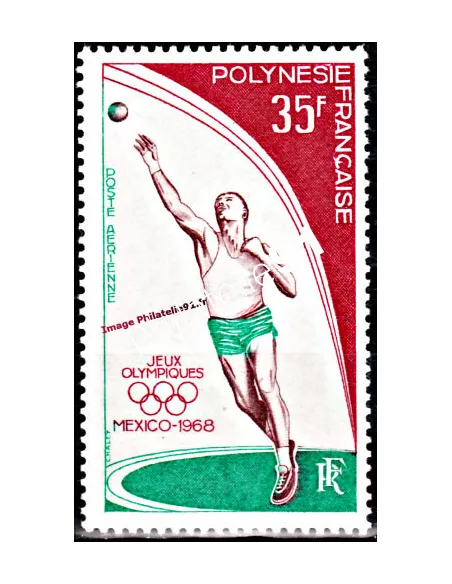Timbre neuf de POLYNÉSIE - P.A. n°  26.Thématique : Jeux Olympique.