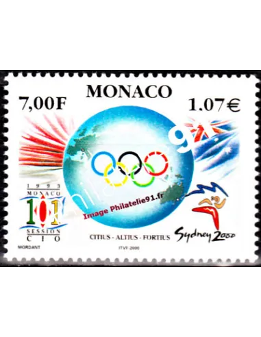 Timbre neufs de Monaco n° 2239 - Thématique : Jeux Olympiques