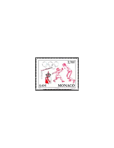 Timbre neuf de Monaco n° 2261 - Thématique : Sport
