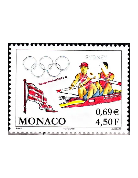 Timbre neuf de Monaco n° 2262 - Thématique : Sport