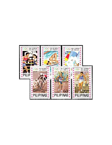 timbres neufs des Philippines - Thématique : J-O