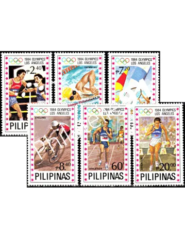 timbres neufs des Philippines - Thématique : J-O