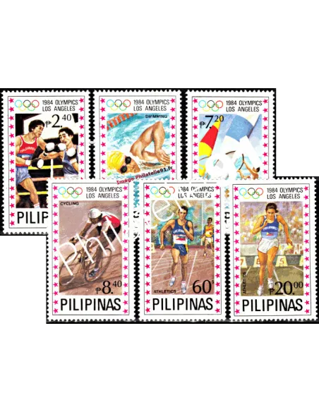 timbres neufs des Philippines - Thématique : J-O
