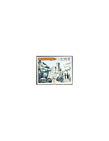 Timbre d'Andorre Français n° 675 - Thématique: ART