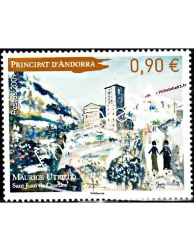 Timbre d'Andorre Français n° 675 - Thématique: ART