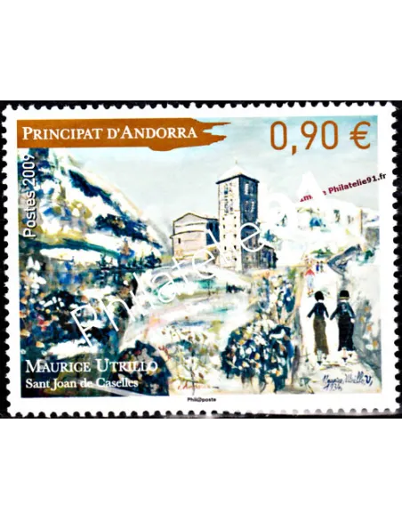 Timbre d'Andorre Français n° 675 - Thématique: ART
