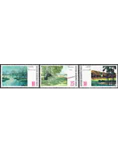 Timbres de BERLIN n° 390 à 392 - Thématique: ART