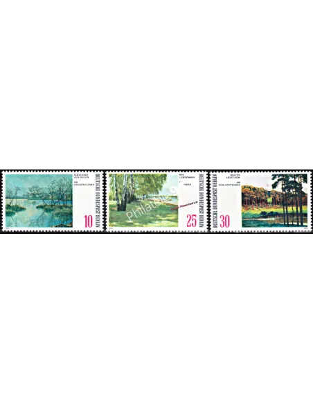 Timbres de BERLIN n° 390 à 392 - Thématique: ART