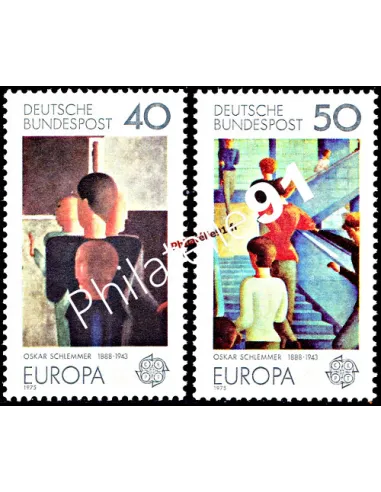 Timbres d’Allemagne - RFA n° 689 et 690 - EUROPA 1974
