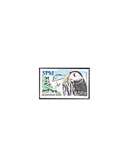 timbre de ST PIERRE ET MIQUELON PA n° 82, oiseau, collection Dom-Tom