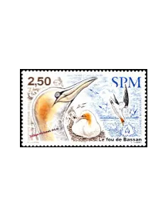 timbre de ST PIERRE ET MIQUELON - PA n° 83 - Thématique : Oiseaux