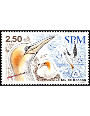 timbre de ST PIERRE ET MIQUELON - PA n° 83 - Thématique : Oiseaux