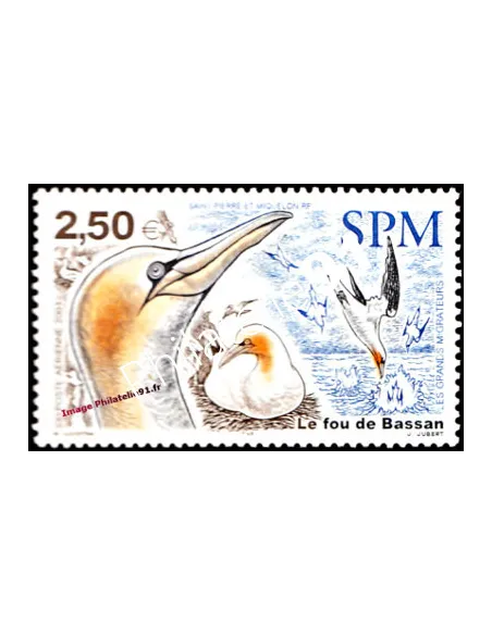 timbre de ST PIERRE ET MIQUELON - PA n° 83 - Thématique : Oiseaux