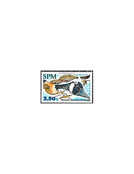timbre de ST PIERRE ET MIQUELON PA n° 84, oiseaux, collection Dom-Tom