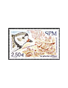 timbre neuf de ST PIERRE ET MIQUELON - PA n°  85 - Thématique : Oiseaux