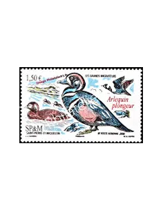 timbre neuf de ST PIERRE ET MIQUELON - PA n°  88 - Thématique : Oiseaux