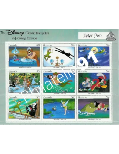 GRENADA - BF Walt Disney - Peter Pan