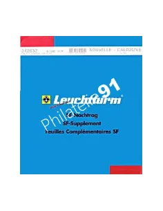 Leuchtturm-Feuilles complémentaires SF NOUVELLE CALÉDONIE 2011