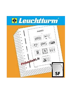 Feuilles complémentaires SF LEUCHTTURM - pour les timbres d'Andorre français 2012