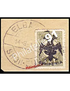 Timbre d'ALBANIE n° 1 oblitéré. timbre de Turquie n° 144 surchargé