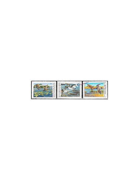 Timbres de Russie n° 5761 à 5763 - Thématique canard