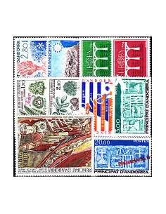 Andorre français - Année complète 1984 - Andorre français