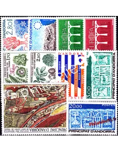 Andorre français - Année complète 1984 - Andorre français