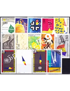 Andorre français - Année complète 1995 neuve