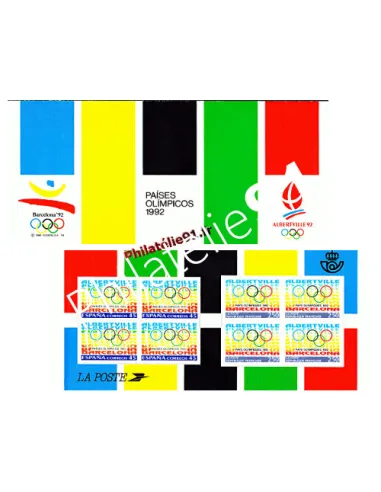 Émission commune : Pochette P2760 - France - Espagne