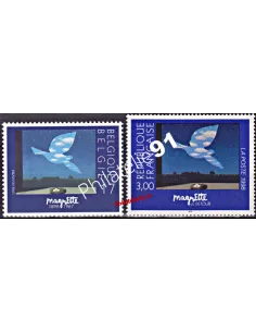 Émission commune, France-Belgique, n° 3145 et 2755, timbres Europe