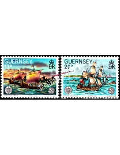 GUERNESEY - n° 248 à 249 - EUROPA 1982 - Faits historiques