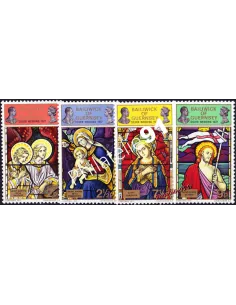 Timbres de GUERNESEY n°66-69, Noël, couple royal, timbres d'Europe