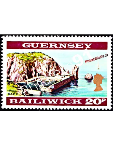 GUERNESEY - n° 47a - Types de 1969-1970.