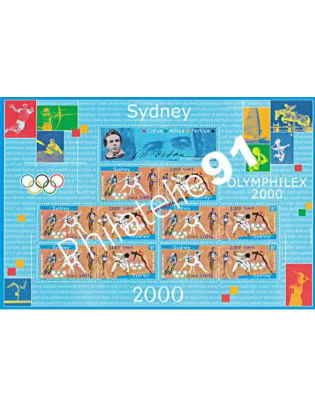Bloc feuillet n° 31A -J.O de  Sydney