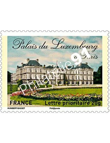 Timbre autocollant d'entreprise Palais du Luxembourg