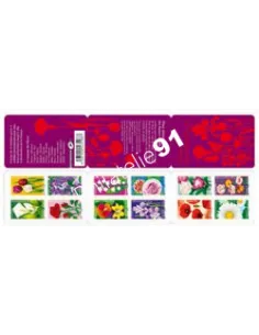 ADH. n° 662 à 673 (BC662) - "Dites-le avec les fleurs"