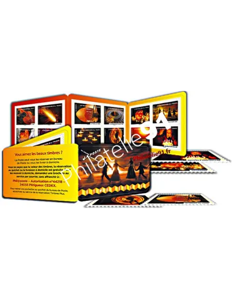 Carnet de timbres autoadhésifs n° 751 à 762 (BC751) -