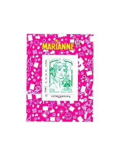 Marianne 3D - Les timbres et vous - Marianne verte grand format