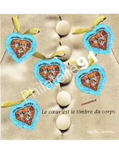 Timbres de France - Bloc n° 33 - Cœur 2001 Lacroix