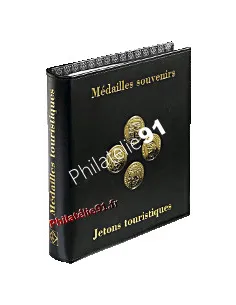 Album OPTIMA pour médailles souvenir avec 5 pochettes OPTIMA