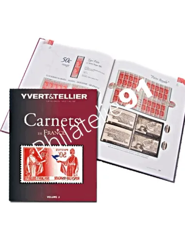 Catalogue des carnets de France - Volume III - Yvert & Tellier