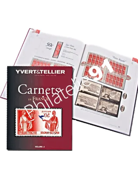 Catalogue des carnets de France - Volume III - Yvert & Tellier