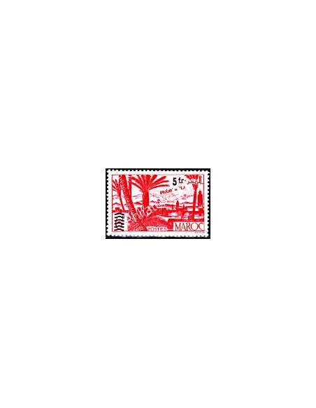 Timbre du Maroc n° 298. Timbre de 1947-1947, surchargé.