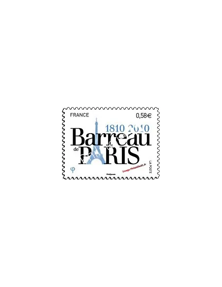 Timbre n° 4512 - Bicentenaire du Barreau de Paris