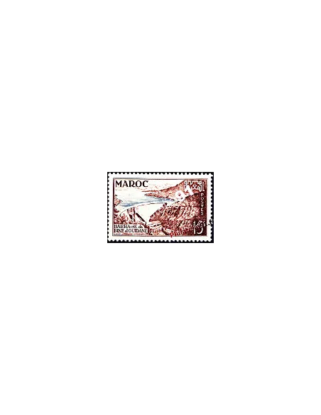 Timbre du Maroc n° 329. Barrage de Bine el Ouidane.