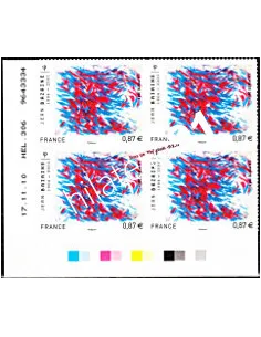 -  Timbres adhésifs "Plongée" -  coins datés