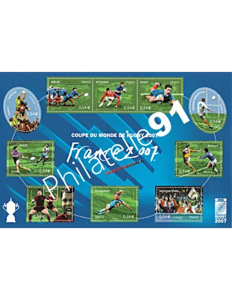 BF  110 ** - Rugby - 6ème Coupe du Monde de Rugby