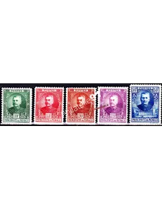 Timbres charnières de Monaco n° 64 à 69