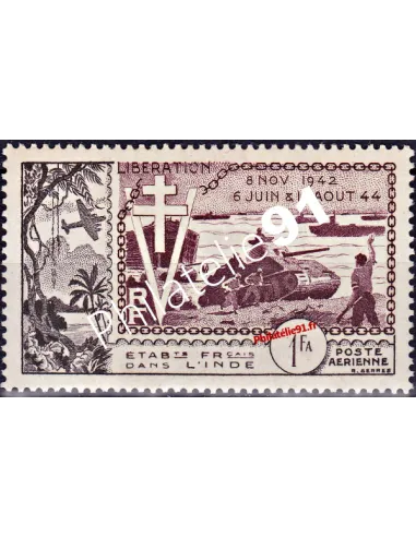 Inde - PA n° 22. 10ème anniversaire de la Libération.