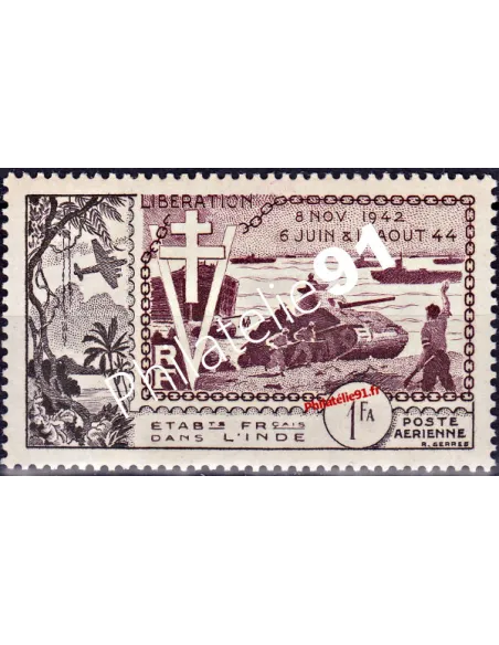 Inde - PA n° 22. 10ème anniversaire de la Libération.